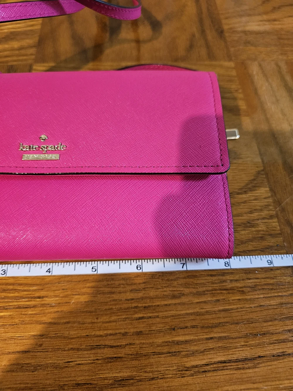 Kate Spade Hot Pink Crossbody Wallet
